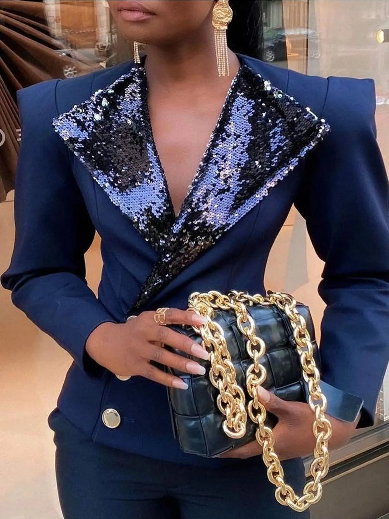 WOMEN'S SUITS-BLAZER STYLE - SHOWLU FASHION STORE