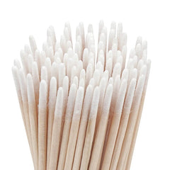 100/300 Pcs Disposable Ultra - small Cotton Swab Brush Lint Free Micro Wood Makeup Brushes Eyelash Extension Glue Removing Tools - SHOWLU FASHION STORE