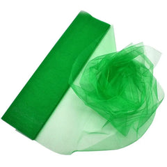 Showlu Fashion Store 0 green / 10mX48cm 10m/lot 48cm Sheer Crystal Organza Tulle Roll Fabric for Wedding Party Decoration organza chair wedding Arch Decor woman&#39;s Dress
