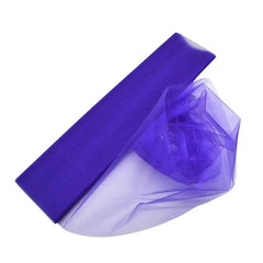 Showlu Fashion Store 0 darkpurple / 10mX48cm 10m/lot 48cm Sheer Crystal Organza Tulle Roll Fabric for Wedding Party Decoration organza chair wedding Arch Decor woman&#39;s Dress