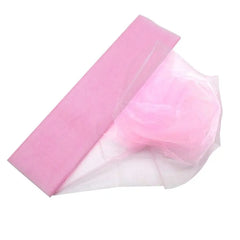 Showlu Fashion Store 0 baby pink / 10mX48cm 10m/lot 48cm Sheer Crystal Organza Tulle Roll Fabric for Wedding Party Decoration organza chair wedding Arch Decor woman&#39;s Dress