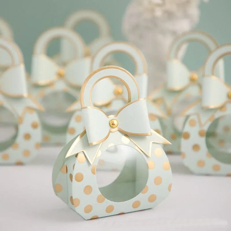 10PCS Wedding Favor Box and Bags Chocolate Candy Boxes for Wedding Baby Shower Birthday Guests Favors Event Party - SHOWLU FASHION STORE