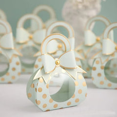 10PCS Wedding Favor Box and Bags Chocolate Candy Boxes for Wedding Baby Shower Birthday Guests Favors Event Party - SHOWLU FASHION STORE