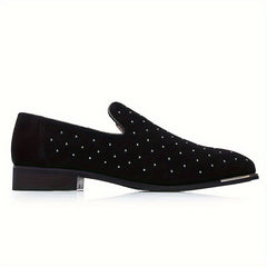 Plus Size Men's Comfy Slip-On Loafers - Soft Fabric Upper, Non-Slip Durable Rubber Sole, Breathable, Easy Slip-On Design, Low Heel, Comfortable Footwear for Daily Wear - Stylish, Versatile, and Durable Shoes for Big and Tall SHOWLU FASHION STORE