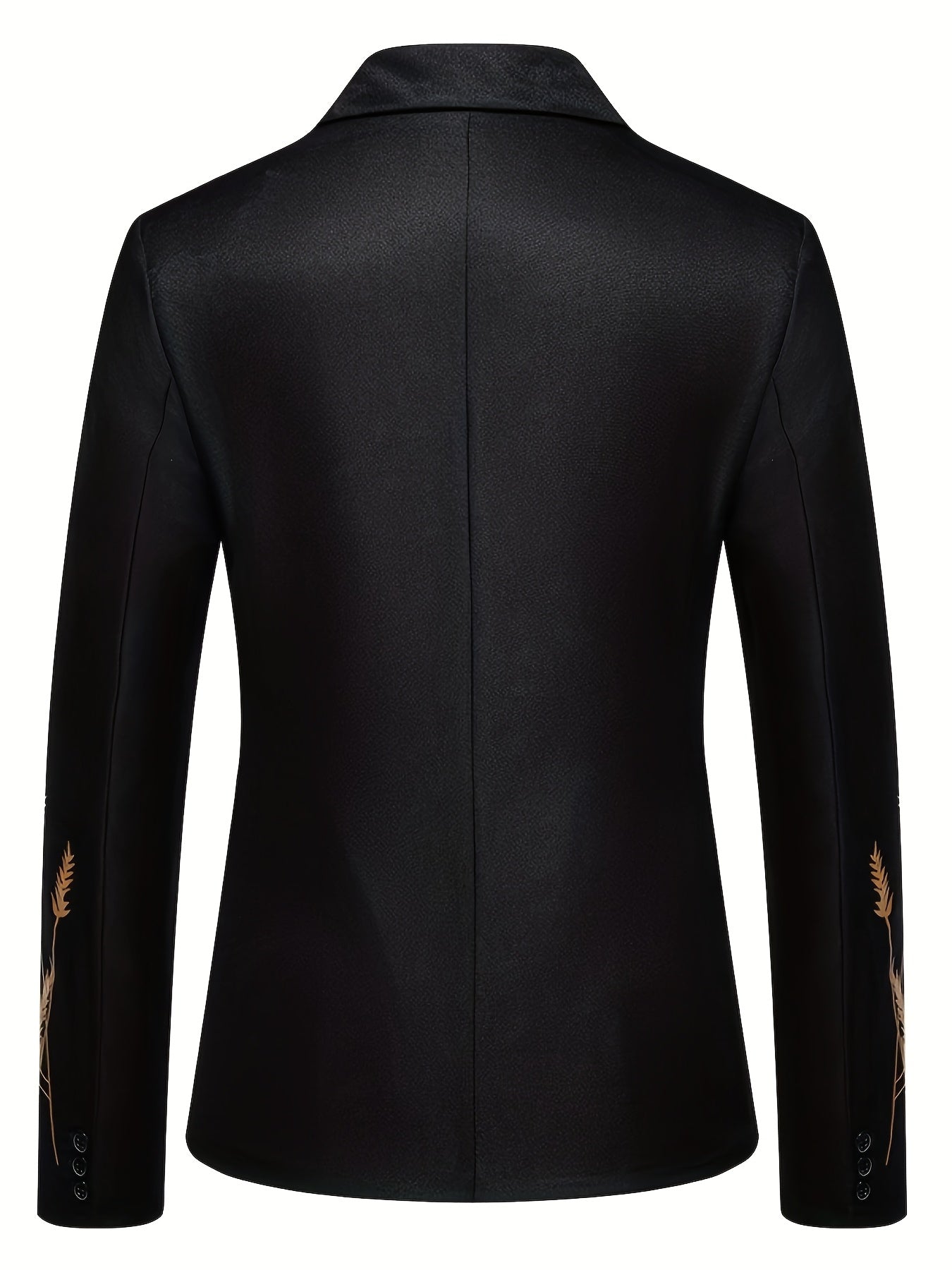 New Palace-Style Suit with Wheat Ear Print Design SHOWLU FASHION STORE