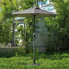 2 M 2.5 M Outdoor Rain - Proof Sunshade Sun - Proof Straight Umbrella Coffee Bar Outdoor Sun Umbrella Terrace Balcony Garden - SHOWLU FASHION STORE