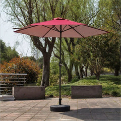 2 M 2.5 M Outdoor Rain - Proof Sunshade Sun - Proof Straight Umbrella Coffee Bar Outdoor Sun Umbrella Terrace Balcony Garden - SHOWLU FASHION STORE