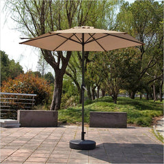 2 M 2.5 M Outdoor Rain - Proof Sunshade Sun - Proof Straight Umbrella Coffee Bar Outdoor Sun Umbrella Terrace Balcony Garden - SHOWLU FASHION STORE