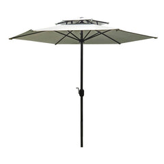 2 M 2.5 M Outdoor Rain - Proof Sunshade Sun - Proof Straight Umbrella Coffee Bar Outdoor Sun Umbrella Terrace Balcony Garden - SHOWLU FASHION STORE