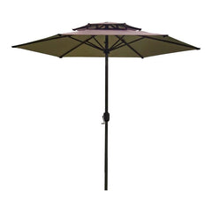 2 M 2.5 M Outdoor Rain - Proof Sunshade Sun - Proof Straight Umbrella Coffee Bar Outdoor Sun Umbrella Terrace Balcony Garden - SHOWLU FASHION STORE
