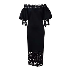 2023 Summer African Dresses for Women Club Outfits Dashiki Ankara Evening Party Robe Femme Lace Bodycon Dress Africa Clothing - SHOWLU FASHION STORE