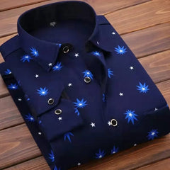 2023 Winter New arrival Men's Fashion Casual Long Sleeve Shirt autumn Men Fleece Thick Warm High Quality Large Size Shirt M - 4XL - SHOWLU FASHION STORE