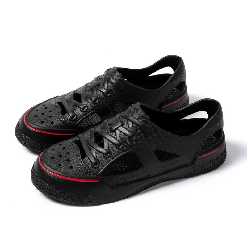 2023 WNC Native Hole Shoes Casual Couple Beach Sandals Closed Toe Wading Breathable White Shoes - SHOWLU FASHION STORE