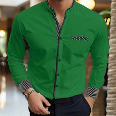 2024 new style 10 - color men's shirt 3D printing shirt business office clothing Hawaiian fashion casual breathable fabric - SHOWLU FASHION STORE