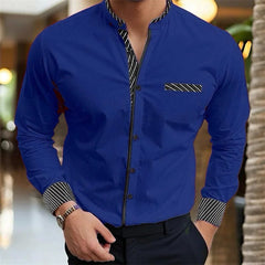 2024 new style 10 - color men's shirt 3D printing shirt business office clothing Hawaiian fashion casual breathable fabric - SHOWLU FASHION STORE