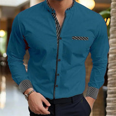 2024 new style 10 - color men's shirt 3D printing shirt business office clothing Hawaiian fashion casual breathable fabric - SHOWLU FASHION STORE