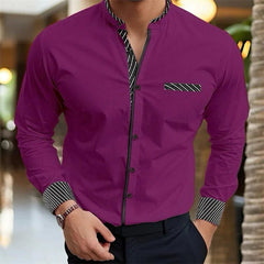 2024 new style 10 - color men's shirt 3D printing shirt business office clothing Hawaiian fashion casual breathable fabric - SHOWLU FASHION STORE