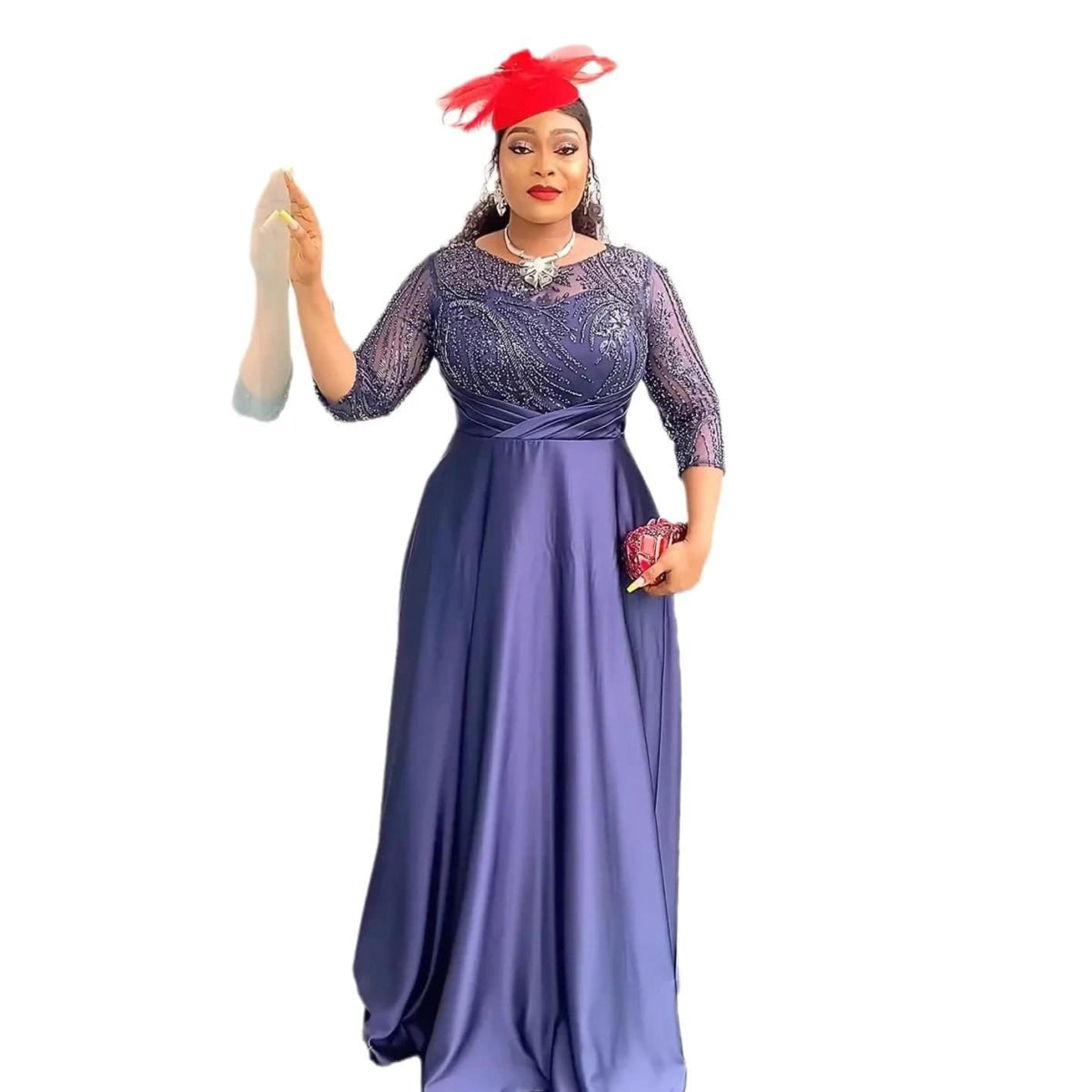 2025 Plus Size African Party Dresses for Women Dashiki Ankara Sequin Wedding Evening Sexy Bodycon Christmas Dress Africa Clothes - SHOWLU FASHION STORE