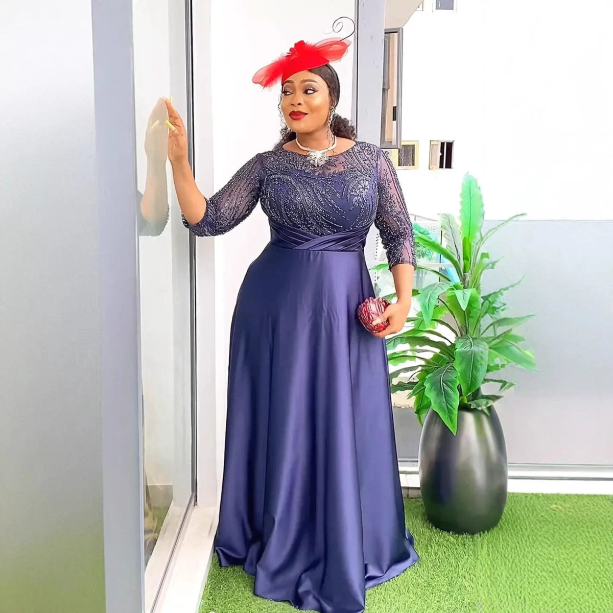 2025 Plus Size African Party Dresses for Women Dashiki Ankara Sequin Wedding Evening Sexy Bodycon Christmas Dress Africa Clothes - SHOWLU FASHION STORE