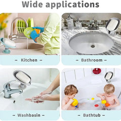 Showlu Fashion Store 0 2pcs Drain Soap Holder Leaf Shape Soap Box Suction Cup Tray Drying Rack for Shower Sponge Container Kitchen Bathroom Accessories
