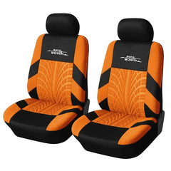 2pcs Universal Car Seat Cover Polyester Fabric Protect Seat Covers Fashionable Decoration of Car Seats Multiple Colors - SHOWLU FASHION STORE