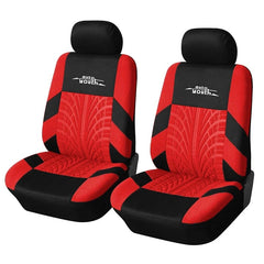 2pcs Universal Car Seat Cover Polyester Fabric Protect Seat Covers Fashionable Decoration of Car Seats Multiple Colors - SHOWLU FASHION STORE