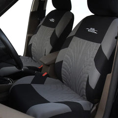 2pcs Universal Car Seat Cover Polyester Fabric Protect Seat Covers Fashionable Decoration of Car Seats Multiple Colors - SHOWLU FASHION STORE