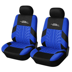 2pcs Universal Car Seat Cover Polyester Fabric Protect Seat Covers Fashionable Decoration of Car Seats Multiple Colors - SHOWLU FASHION STORE