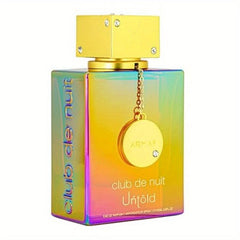 Armaf Club De Nuit UNTOLD EDP Perfume Spray - Limited Edition Luxury Golden-Accented Gradient Bottle, Long-Lasting Floral & Fresh Scent, Unisex Fragrance for Daily Wear, Parties, Ideal Holiday Gift for Him/Her SHOWLU FASHION STORE