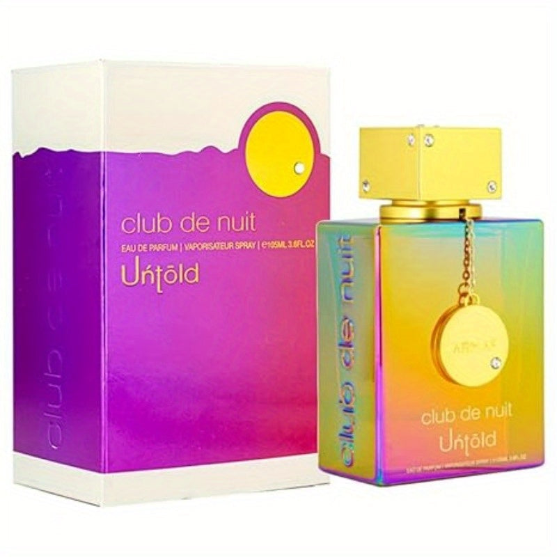 Armaf Club De Nuit UNTOLD EDP Perfume Spray - Limited Edition Luxury Golden-Accented Gradient Bottle, Long-Lasting Floral & Fresh Scent, Unisex Fragrance for Daily Wear, Parties, Ideal Holiday Gift for Him/Her SHOWLU FASHION STORE