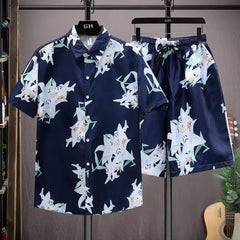 3D - Floral light weight style shirt - SHOWLU FASHION STORE