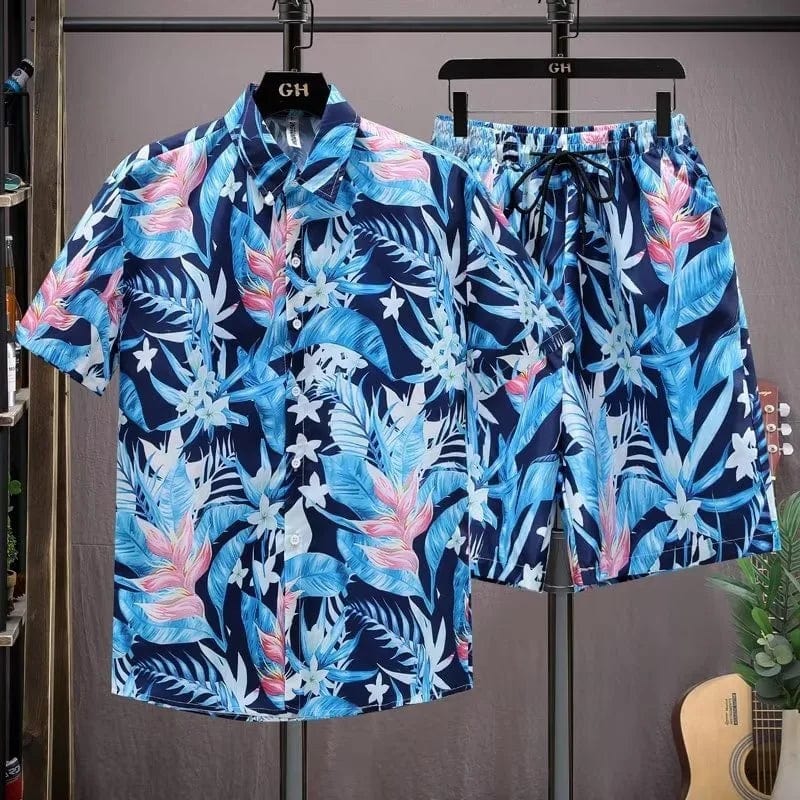 3D - Floral light weight style shirt - SHOWLU FASHION STORE