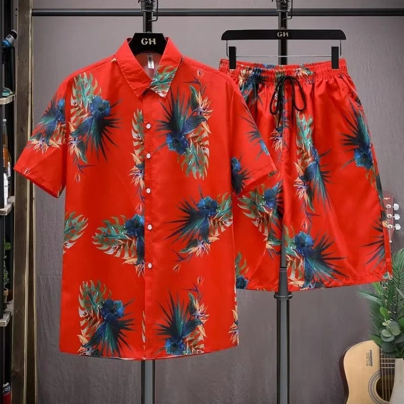 3D - Floral light weight style shirt - SHOWLU FASHION STORE