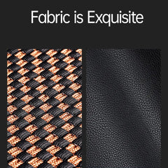 3D Ice Silk+PU Leather Car Seat Cover Universal Seat Protector Non - slip Cushion Luxury Car Seat Upholstery Mat Accessories - SHOWLU FASHION STORE