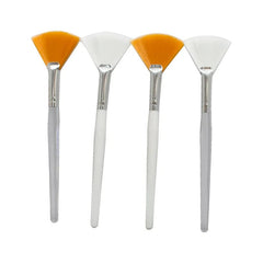 3pcs Practical Facial Brushes Fan Makeup Brushes Soft Portable Mask Brushes Cosmetic Tools for Women Ladies Girls - SHOWLU FASHION STORE