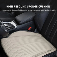 54cm Breathable Car Seat Cushion Luxury Leather Commercial Vehicle Non - slip Support Pad Universal High Rebound Sponge Seat Cover - SHOWLU FASHION STORE