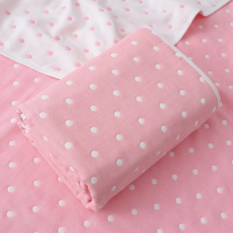 6 Layers Baby Blanket 100% Muslin Cotton Baby Swaddle Baby Warp Swaddle Infant Bedding Receiving Blankets Baby Bath 5 Sizes - SHOWLU FASHION STORE