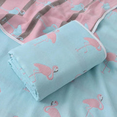 6 Layers Baby Blanket 100% Muslin Cotton Baby Swaddle Baby Warp Swaddle Infant Bedding Receiving Blankets Baby Bath 5 Sizes - SHOWLU FASHION STORE