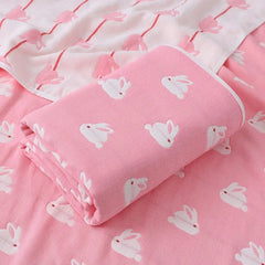 6 Layers Baby Blanket 100% Muslin Cotton Baby Swaddle Baby Warp Swaddle Infant Bedding Receiving Blankets Baby Bath 5 Sizes - SHOWLU FASHION STORE