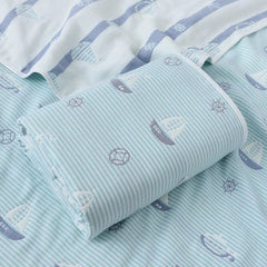 6 Layers Baby Blanket 100% Muslin Cotton Baby Swaddle Baby Warp Swaddle Infant Bedding Receiving Blankets Baby Bath 5 Sizes - SHOWLU FASHION STORE