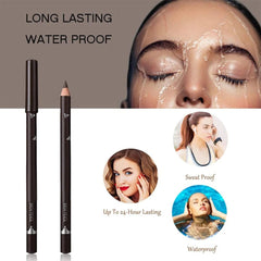 6/12Pcs Eye Brow Pencil Waterproof Professional Women Eye Makeup Pen Easy Color Natural Black Brown Cosmetic Beauty Eyebrow Tool - SHOWLU FASHION STORE