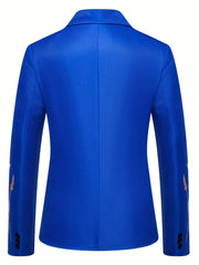 New Palace-Style Suit with Wheat Ear Print Design SHOWLU FASHION STORE