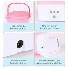 Showlu Store Nation 0 Folding Washing Machine For Clothes With Dryer Bucket Washing For Socks Underwear Mini Washing Machine With Drying Centrifuge