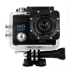 Maroon Hera Audio & Video Black Full HD 1080P Waterproof Sports Action Camera
