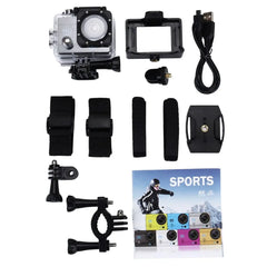 Maroon Hera Audio & Video Black Full HD 1080P Waterproof Sports Action Camera