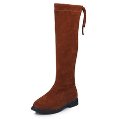 Fashion Girls Boots Children's Long Boots Soft Knee-High Boots Kids Princess Shoes Autumn Winter Warm Toddler Girls Botas D908 SHOWLU FASHION STORE