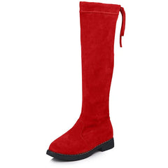 Fashion Girls Boots Children's Long Boots Soft Knee-High Boots Kids Princess Shoes Autumn Winter Warm Toddler Girls Botas D908 SHOWLU FASHION STORE