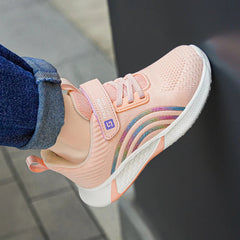 Spring Autumn Kids Shoes Baby Girls Children's Casual Sneakers Breathable Soft Anti-Slip Walking Running Sports Shoes Size 26-38 SHOWLU FASHION STORE
