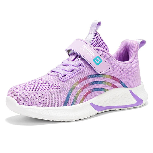 Spring Autumn Kids Shoes Baby Girls Children's Casual Sneakers Breathable Soft Anti-Slip Walking Running Sports Shoes Size 26-38 SHOWLU FASHION STORE
