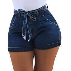 5xl plus Size Women Jeans Haute New Women Short Jeans Denim Female Pockets Wash Denim Shorts SHOWLU FASHION STORE